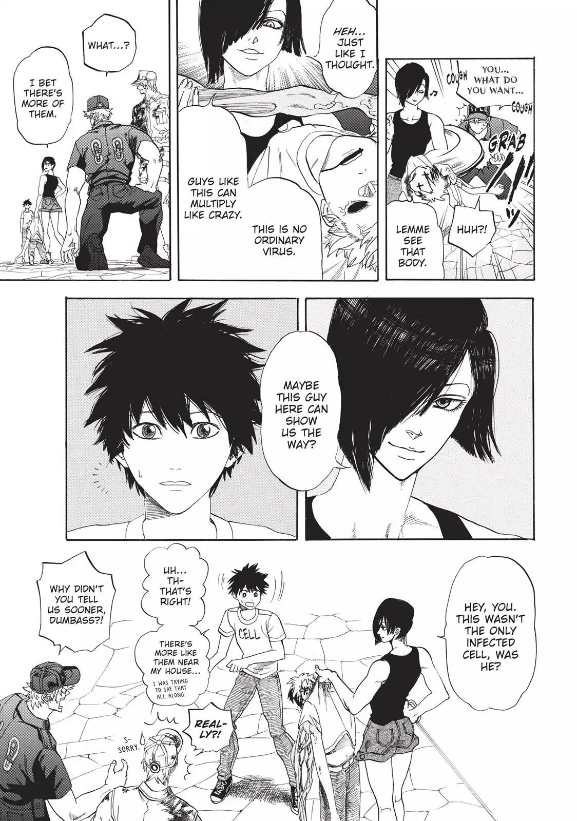 Hataraku Saibou Chapter 8 page 7 - Chapter 8: Cancer Cells (Part I)