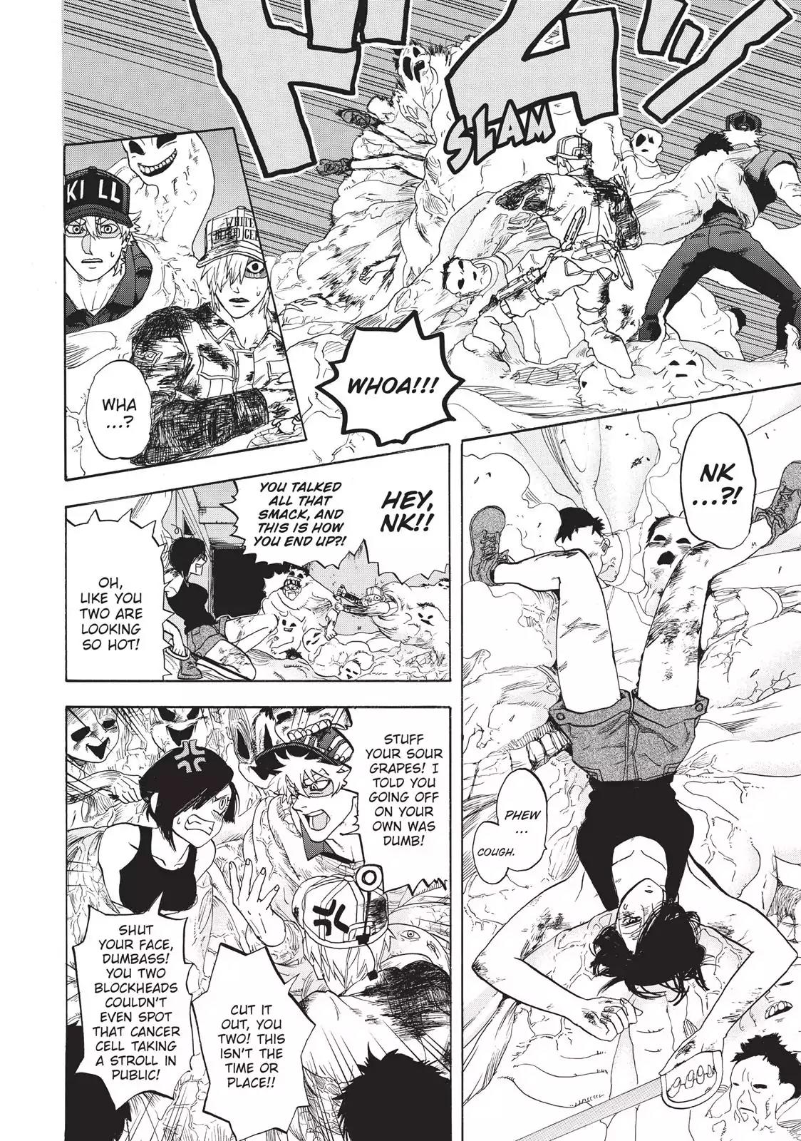 Hataraku Saibou Chapter 9 page 10 - Chapter 9: Cancer Cells (Part II)