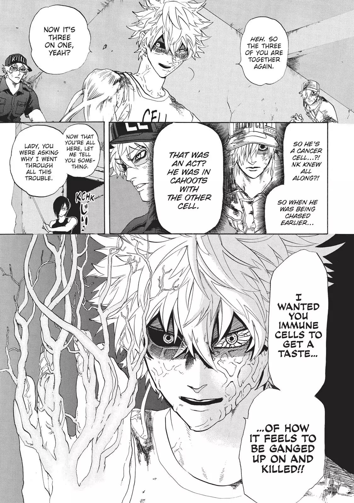 Hataraku Saibou Chapter 9 page 13 - Chapter 9: Cancer Cells (Part II)
