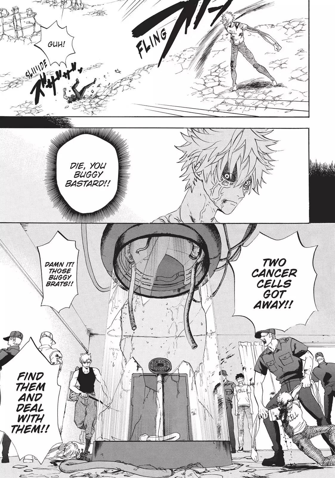 Hataraku Saibou Chapter 9 page 23 - Chapter 9: Cancer Cells (Part II)