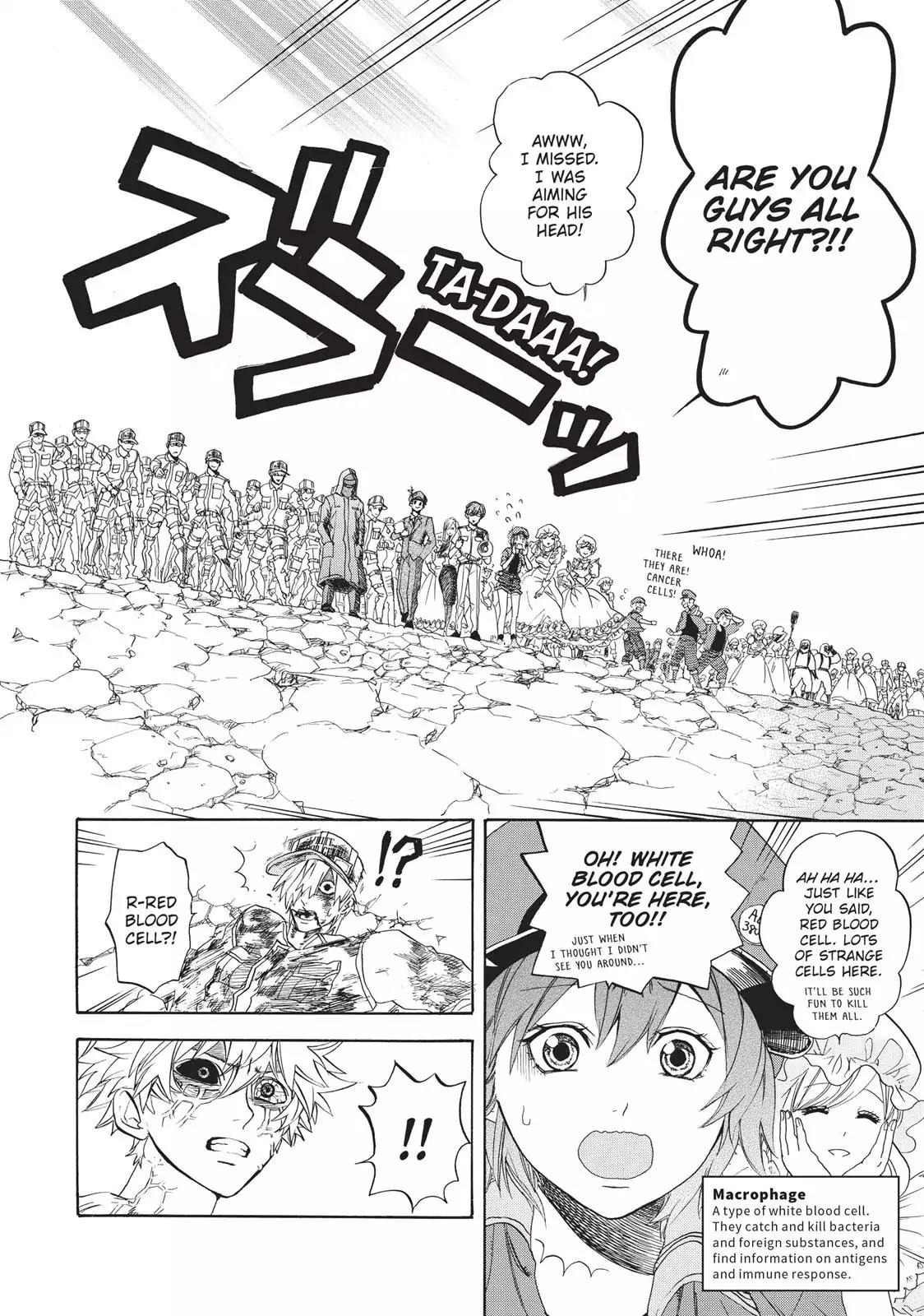 Hataraku Saibou Chapter 9 page 30 - Chapter 9: Cancer Cells (Part II)