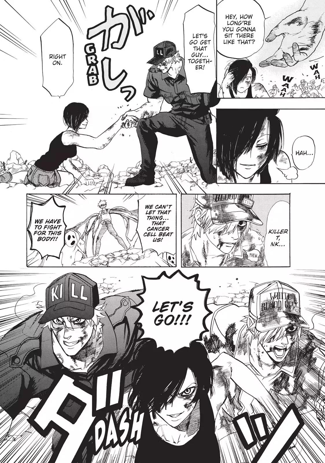 Hataraku Saibou Chapter 9 page 32 - Chapter 9: Cancer Cells (Part II)