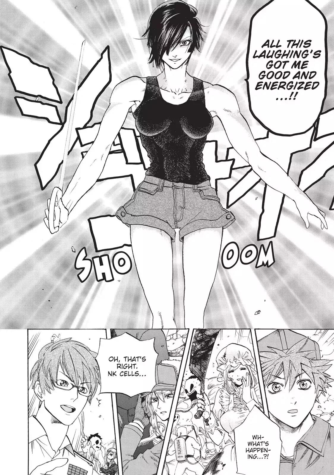 Hataraku Saibou Chapter 9 page 34 - Chapter 9: Cancer Cells (Part II)