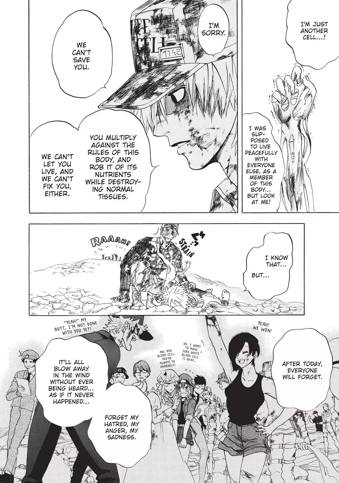 Hataraku Saibou Chapter 9 page 40 - Chapter 9: Cancer Cells (Part II)