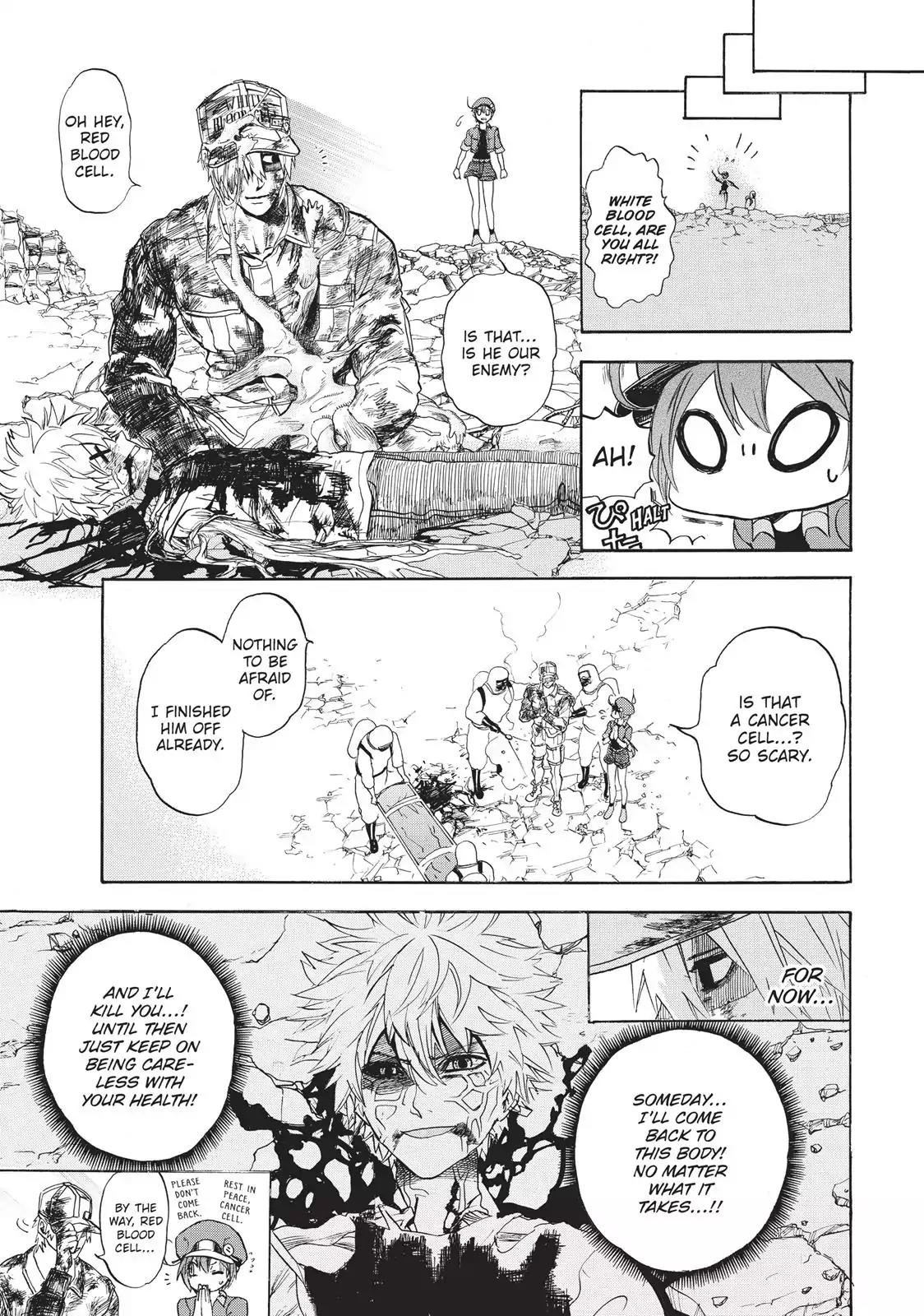Hataraku Saibou Chapter 9 page 43 - Chapter 9: Cancer Cells (Part II)