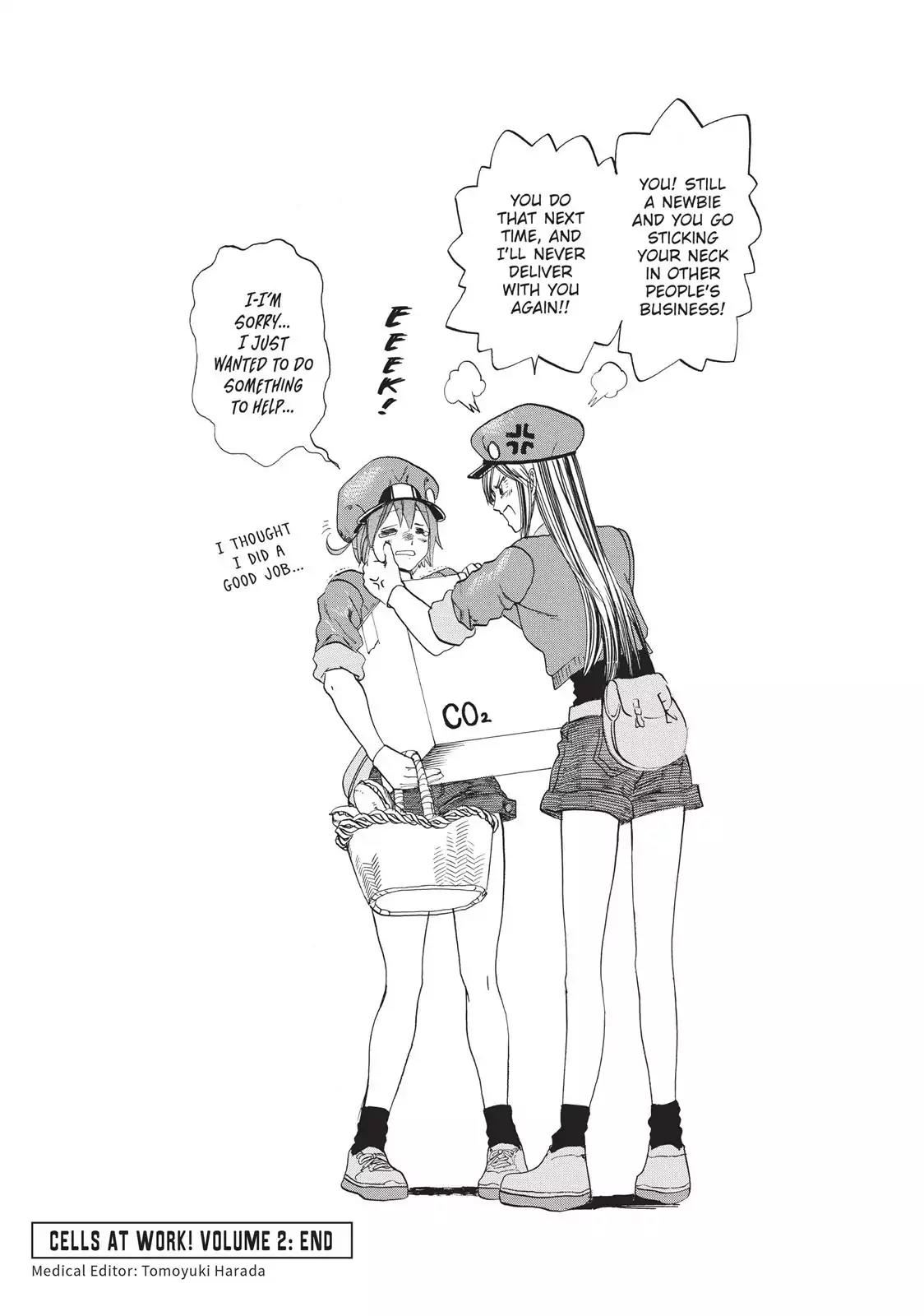 Hataraku Saibou Chapter 9 page 45 - Chapter 9: Cancer Cells (Part II)