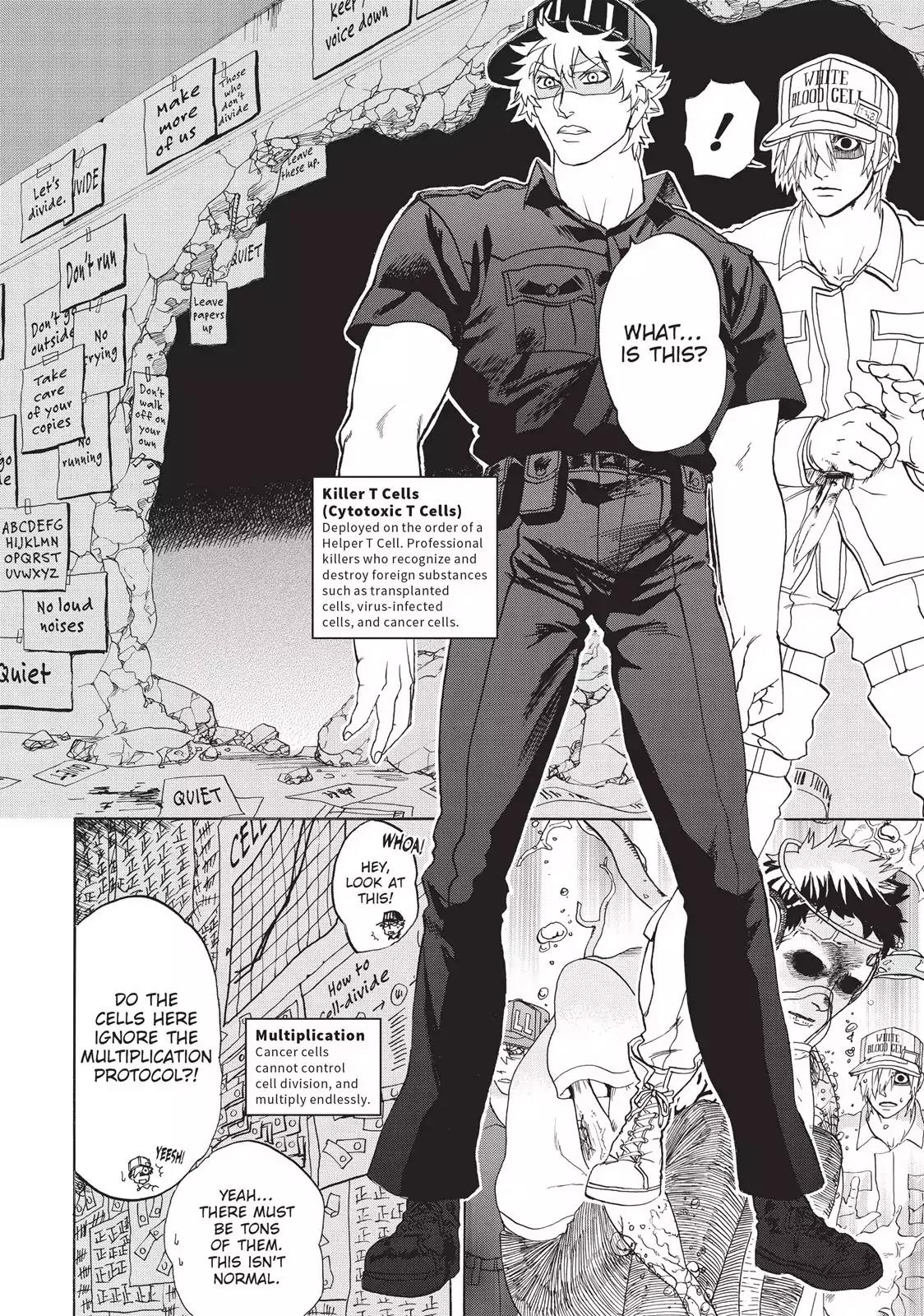 Hataraku Saibou Chapter 9 page 6 - Chapter 9: Cancer Cells (Part II)