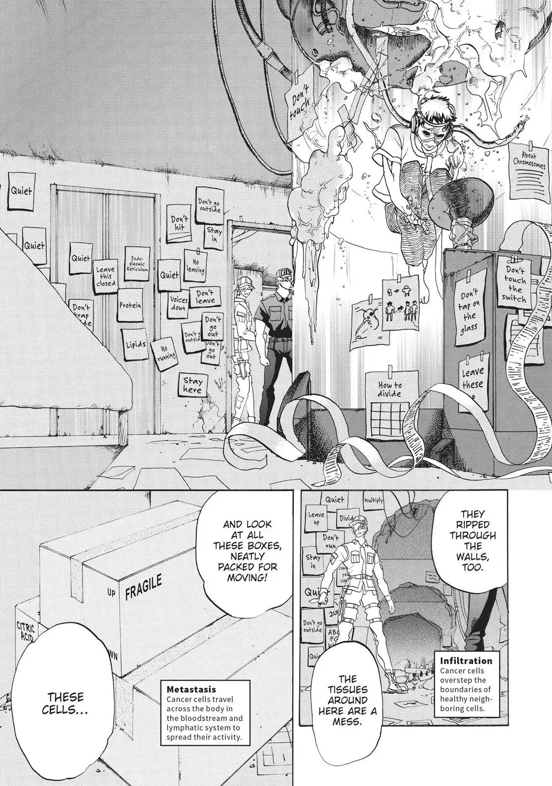 Hataraku Saibou Chapter 9 page 7 - Chapter 9: Cancer Cells (Part II)