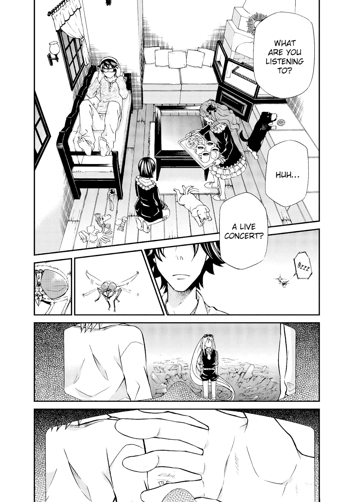 Hatenkou Yuugi Chapter 100 page 12 - Chapter 100: Dedicated to the Unnamed Blue 17 ~ Visitors of Winter [5]