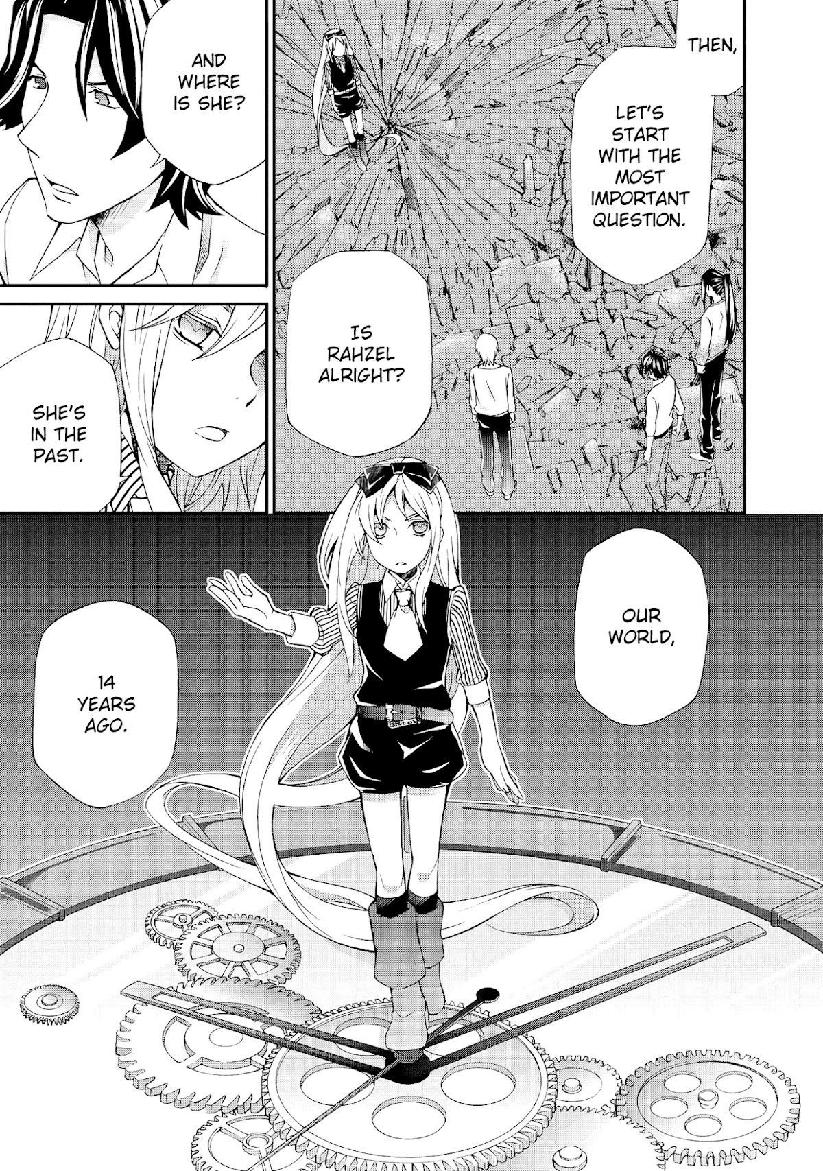 Hatenkou Yuugi Chapter 100 page 14 - Chapter 100: Dedicated to the Unnamed Blue 17 ~ Visitors of Winter [5]