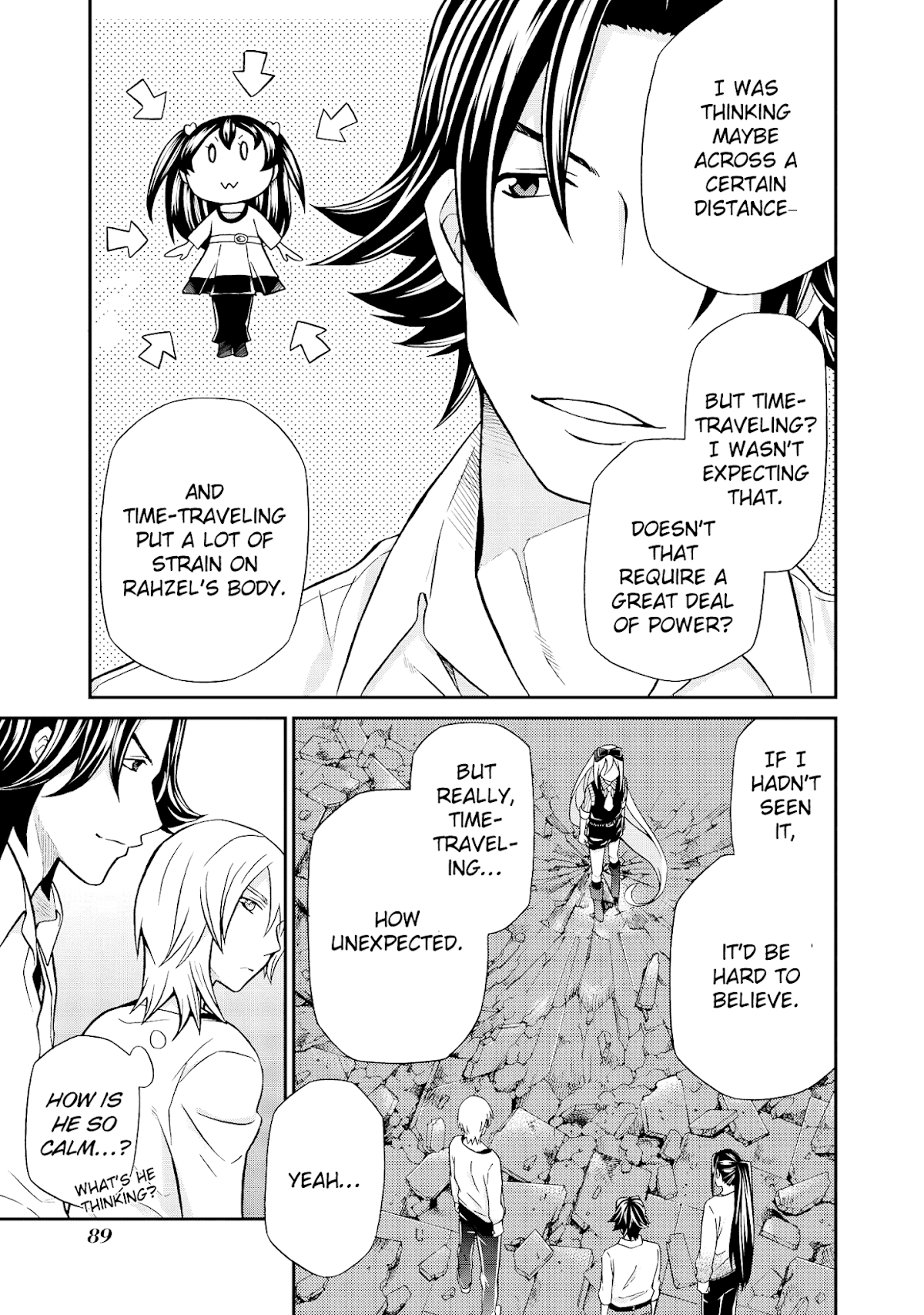 Hatenkou Yuugi Chapter 100 page 16 - Chapter 100: Dedicated to the Unnamed Blue 17 ~ Visitors of Winter [5]