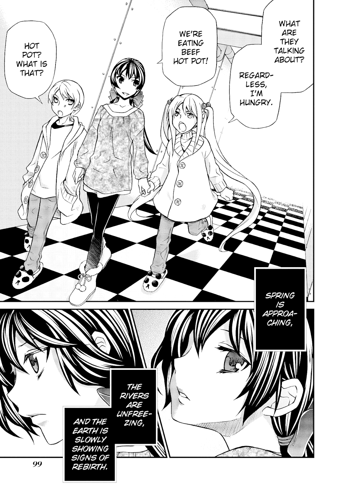 Hatenkou Yuugi Chapter 100 page 26 - Chapter 100: Dedicated to the Unnamed Blue 17 ~ Visitors of Winter [5]