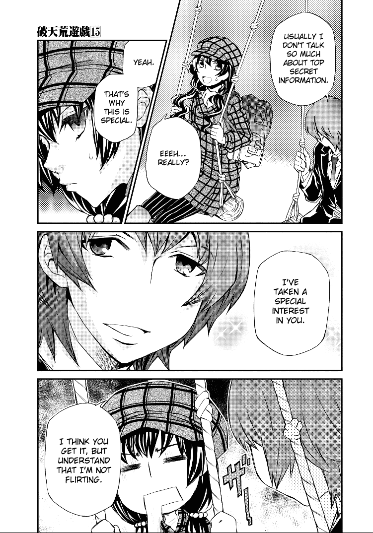 Hatenkou Yuugi Chapter 103 page 17 - Chapter 103: Dedicated to the Unnamed Blue 20~ When Spring is Beckoning at You [3]~