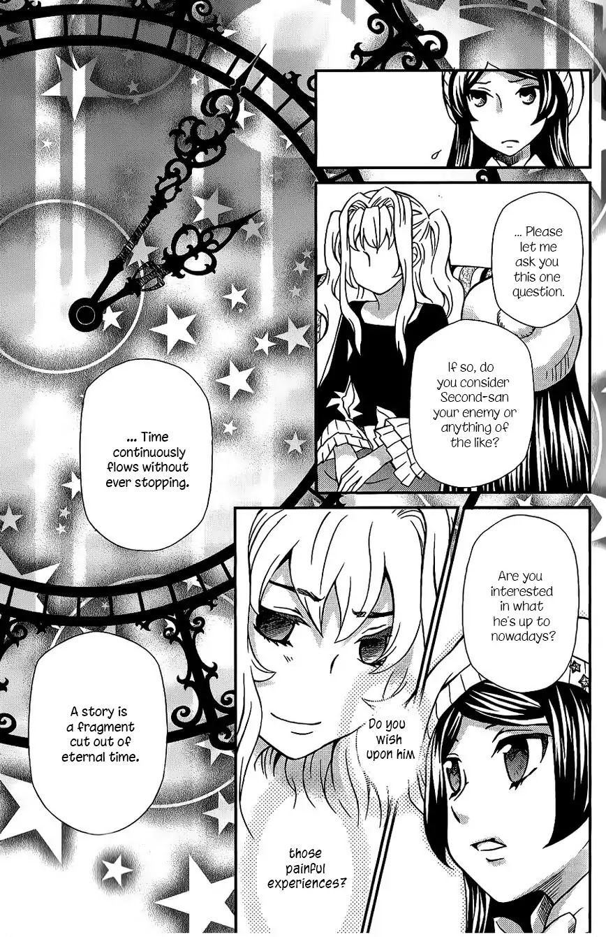Hatenkou Yuugi Chapter 107 page 27 - Chapter 107: Devoted to the Unnamed Blue #24 - If Spring is Beckoning ...