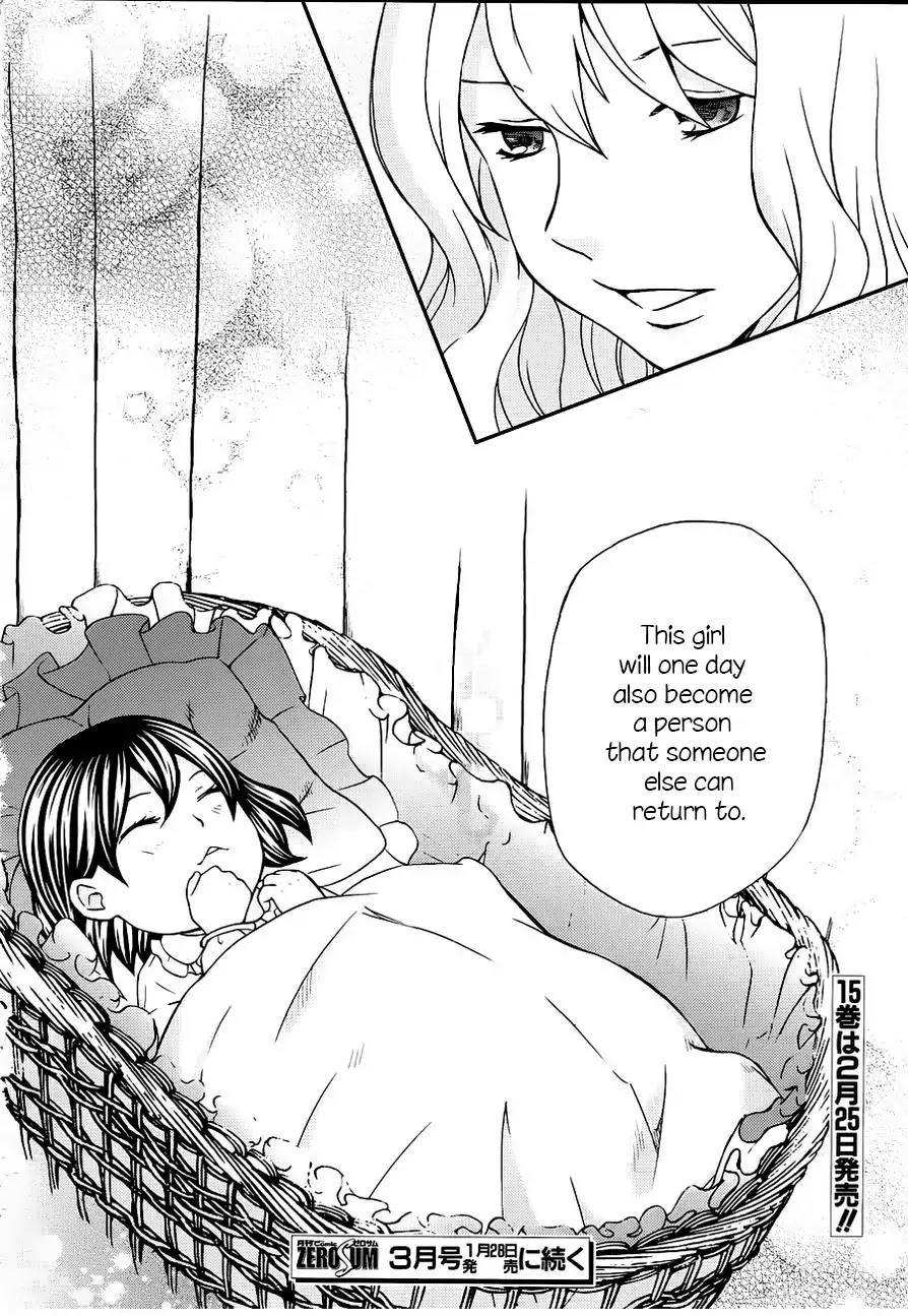 Hatenkou Yuugi Chapter 107 page 38 - Chapter 107: Devoted to the Unnamed Blue #24 - If Spring is Beckoning ...