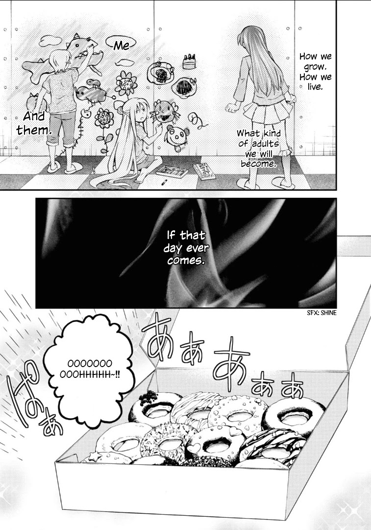 Hatenkou Yuugi Chapter 112 page 20 - Chapter 112: Dedicated to the Unnamed Blue #29: The Hazy White Summer of Mahoroba #4