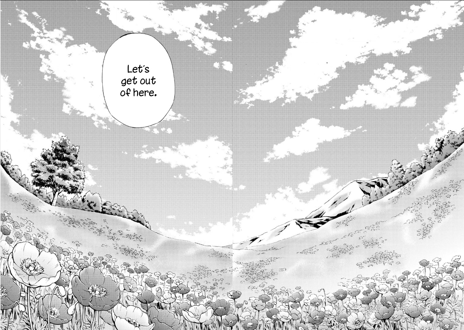 Hatenkou Yuugi Chapter 113 page 35 - Chapter 113: Dedicated to the Unnamed Blue #30 - The Hazy White Summer of Mahoroba #5