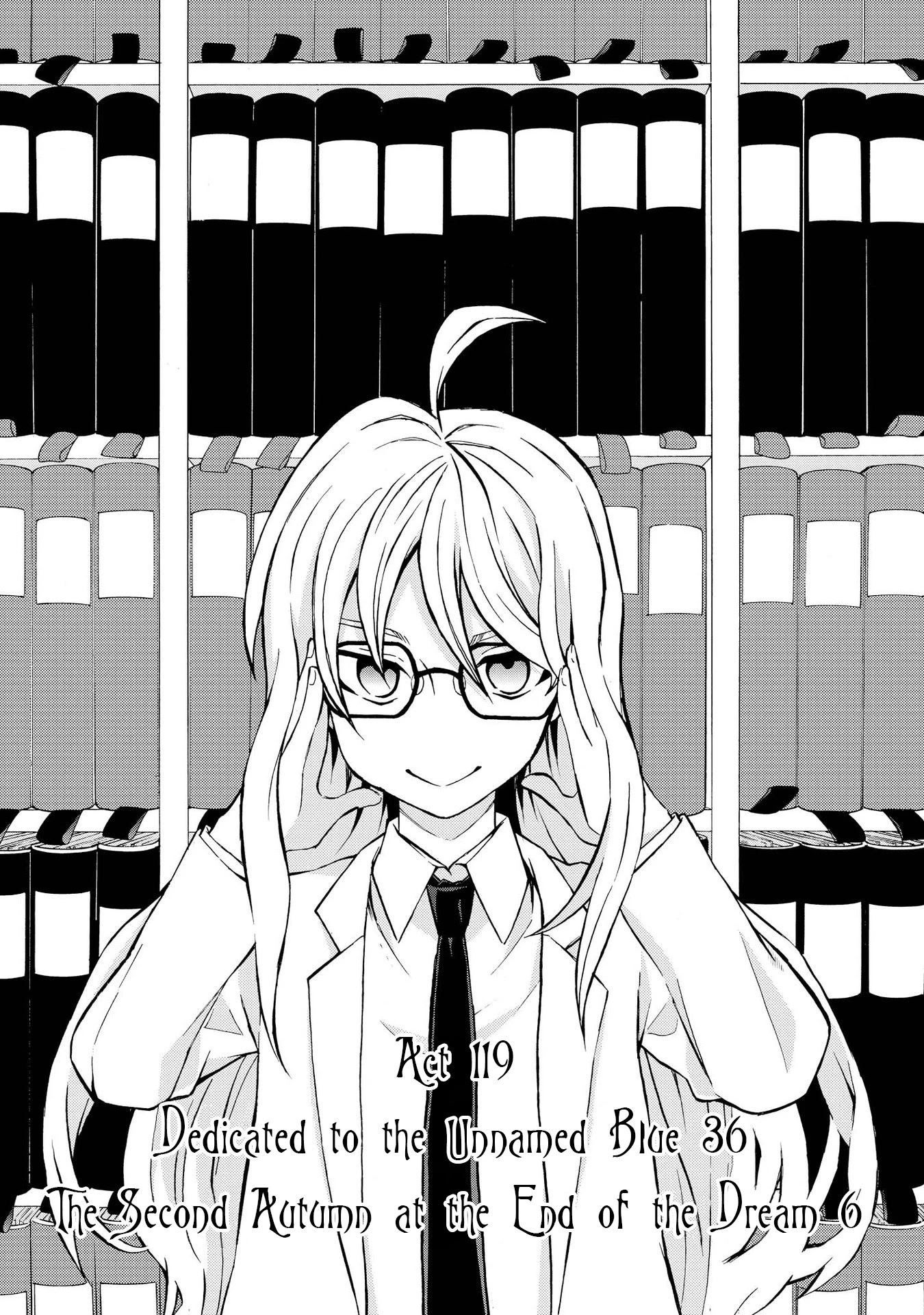 Hatenkou Yuugi Chapter 119 page 1 - Chapter 119: Dedicated to the Unnamed Blue #36 - The Second Autumn At the End of the Dream #6