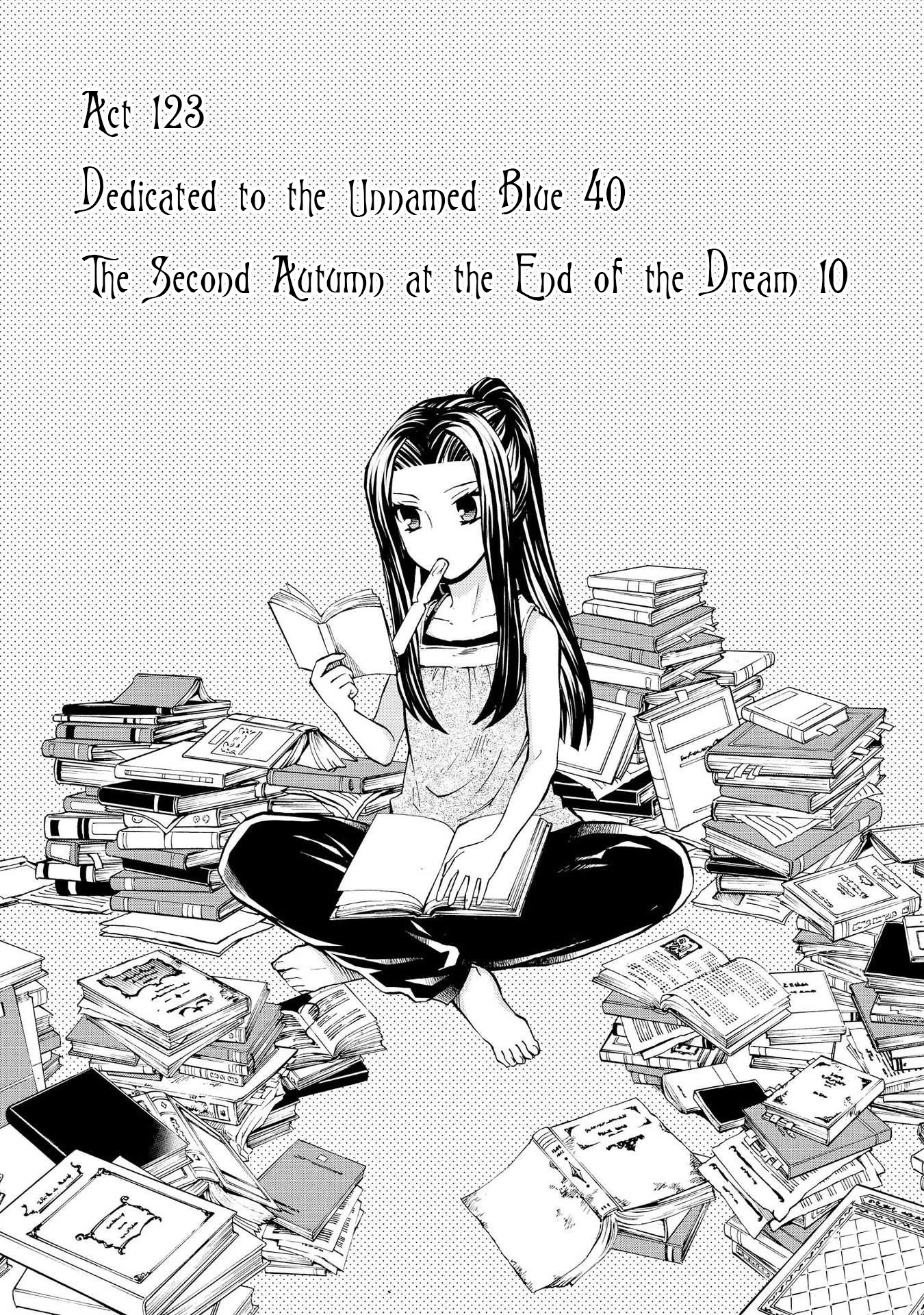 Hatenkou Yuugi Chapter 123 page 1 - Chapter 123: Dedicated to the Unnamed Blue #40 - The Second Autumn at the End of the Dream #10