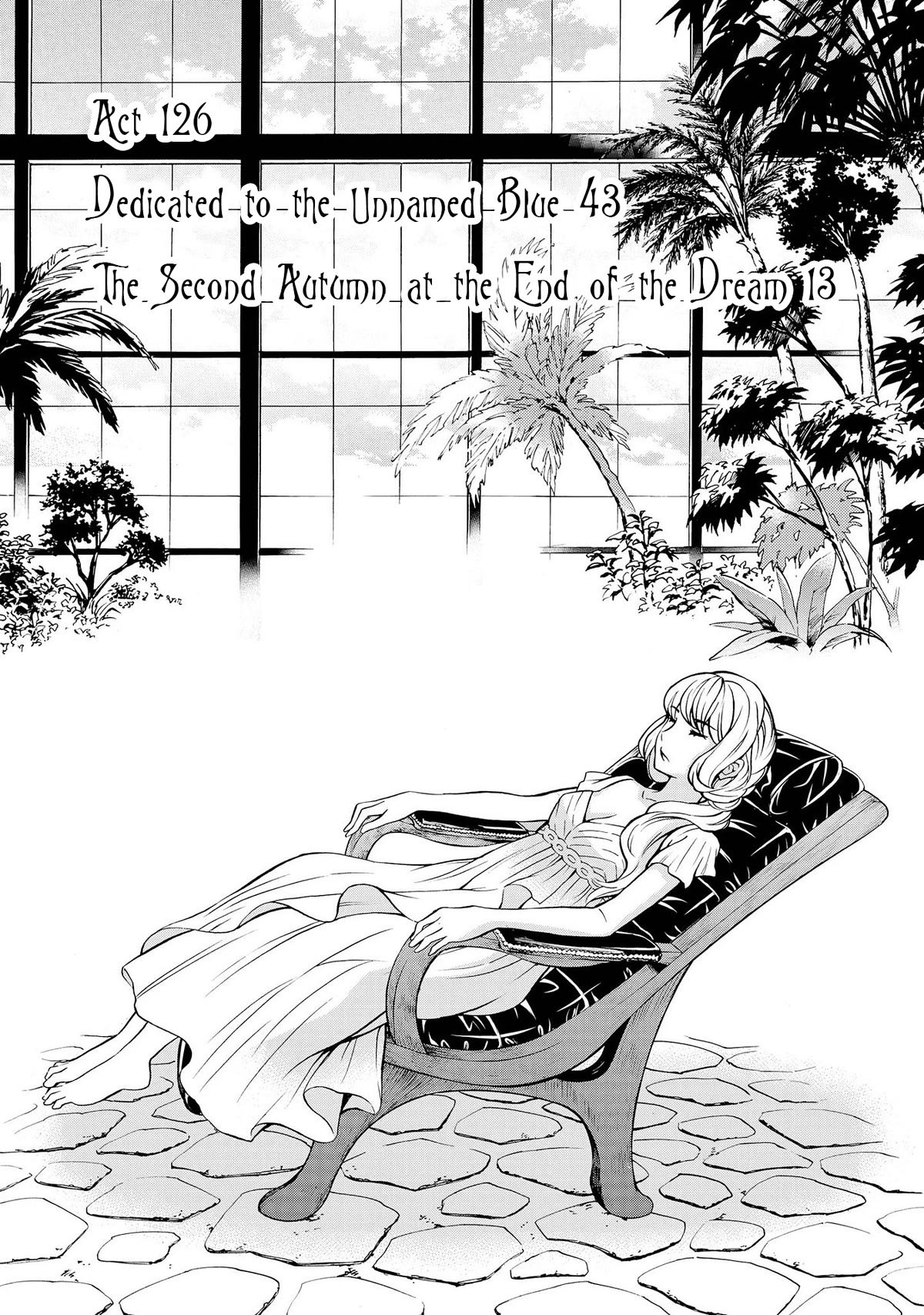 Hatenkou Yuugi Chapter 126 page 1 - Chapter 126: Dedicated to the Unnamed Blue #43 - The Second Autumn at the End of the Dream #13