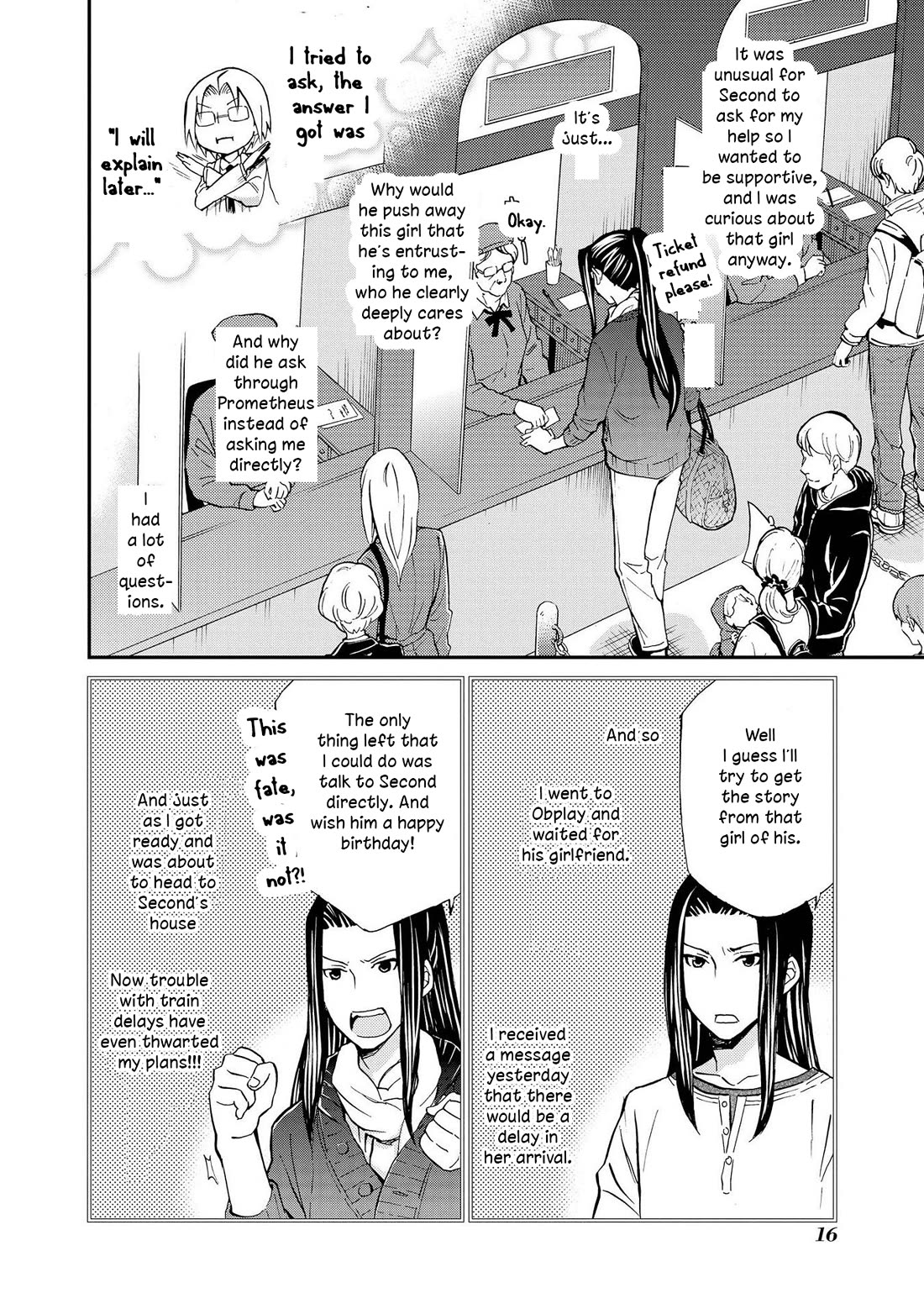 Hatenkou Yuugi Chapter 128 page 16 - Chapter 128: Dedicated to the Unnamed Blue #45 - The Second Autumn at the End of the Dream #15