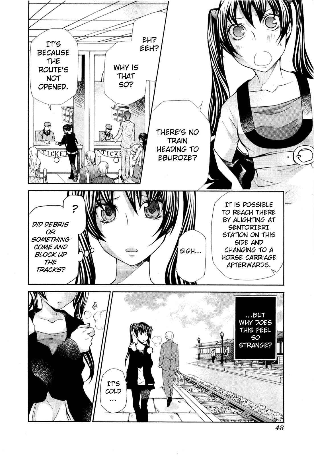 Hatenkou Yuugi Chapter 91 page 9 - Chapter 91: Dedicated to the Unnamed Blue 8 ~Miniature Garden of Autumn 5~