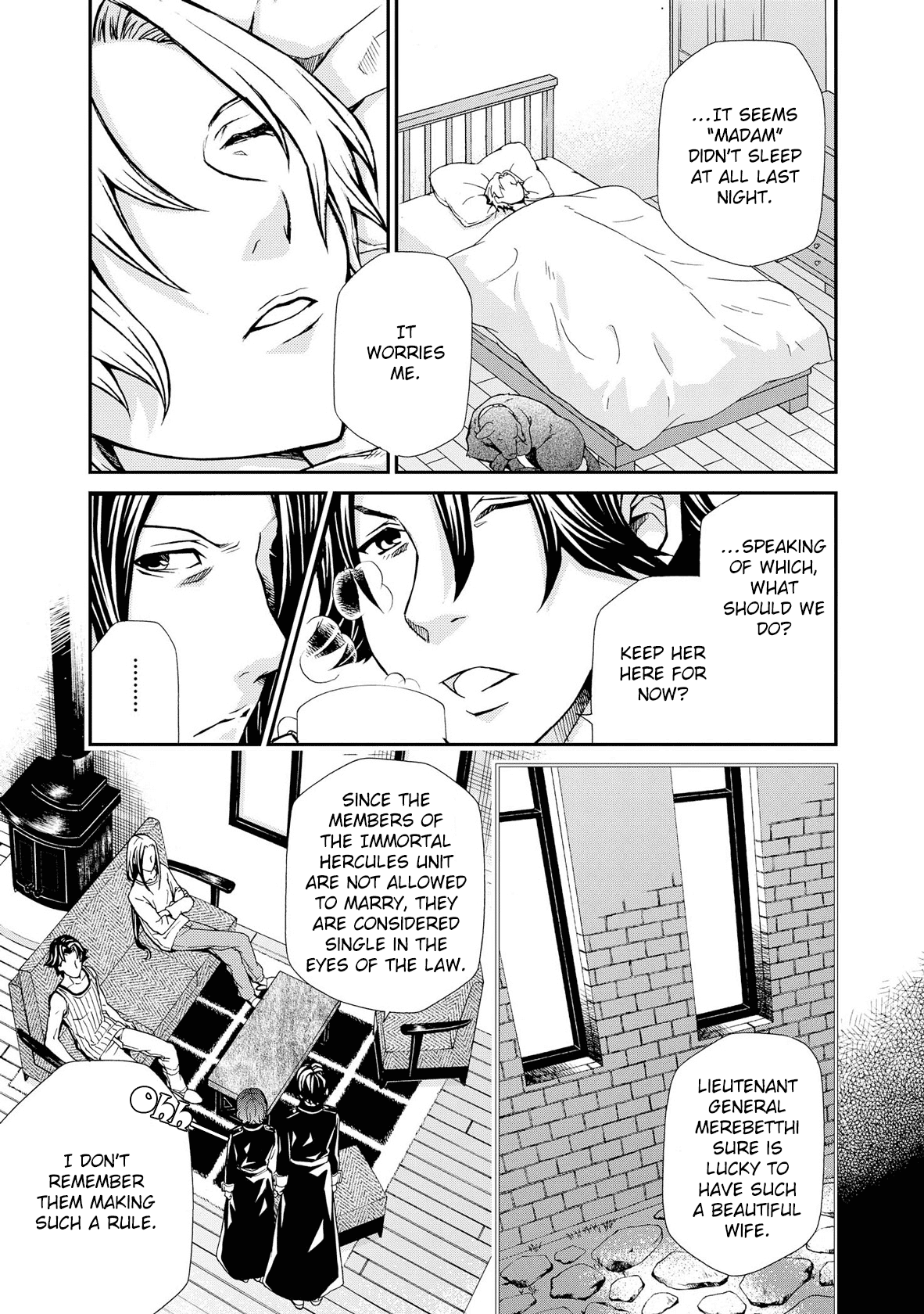 Hatenkou Yuugi Chapter 96 page 11 - Chapter 96: Dedicated to the Unnamed Blue 13 ~ Visitors of Winter [1]