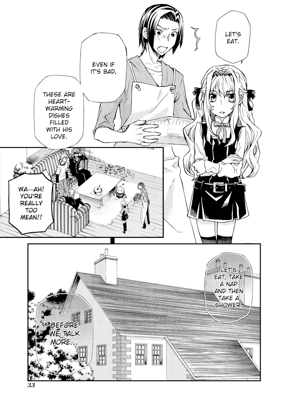 Hatenkou Yuugi Chapter 97 page 8 - Chapter 97: Dedicated to the Unnamed Blue 14 ~ Visitors of Winter [2]