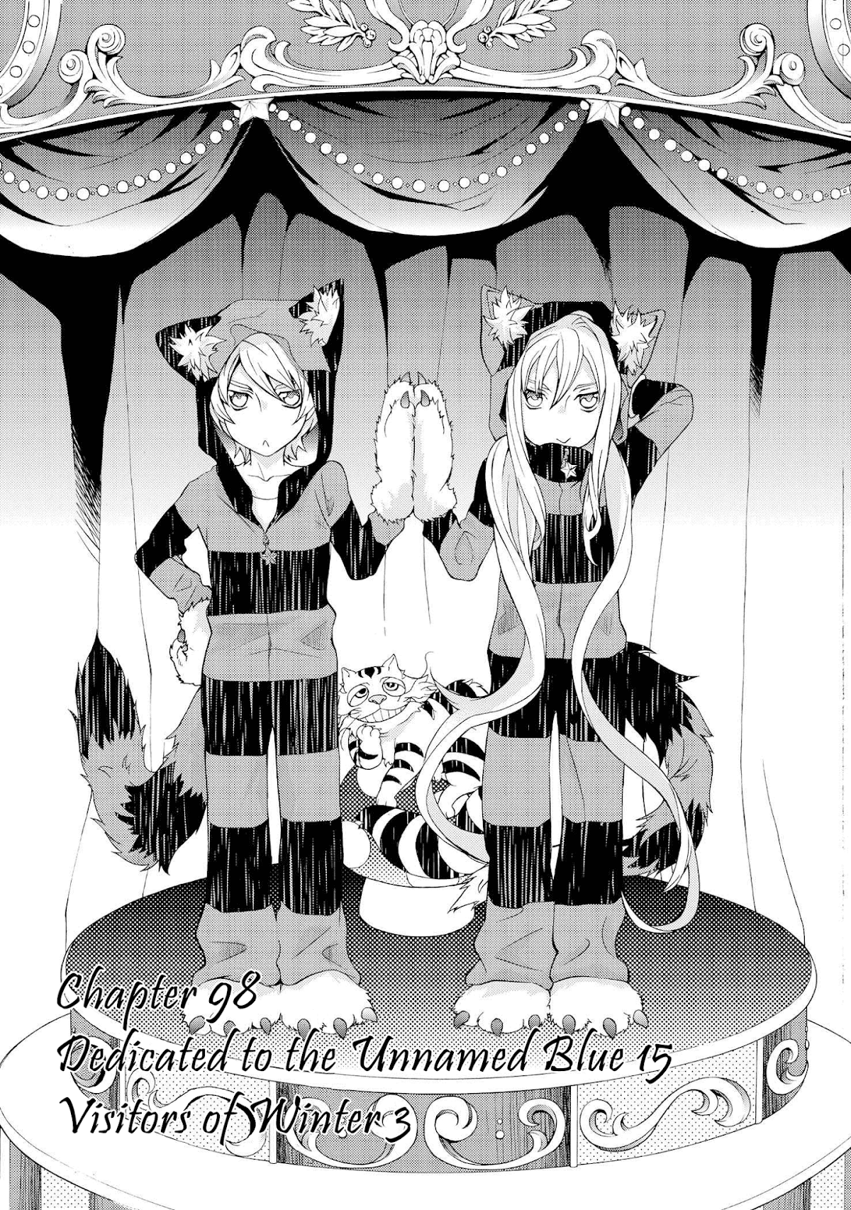 Hatenkou Yuugi Chapter 98 page 2 - Chapter 98: Dedicated to the Unnamed Blue 15 ~ Visitors of Winter [3]~