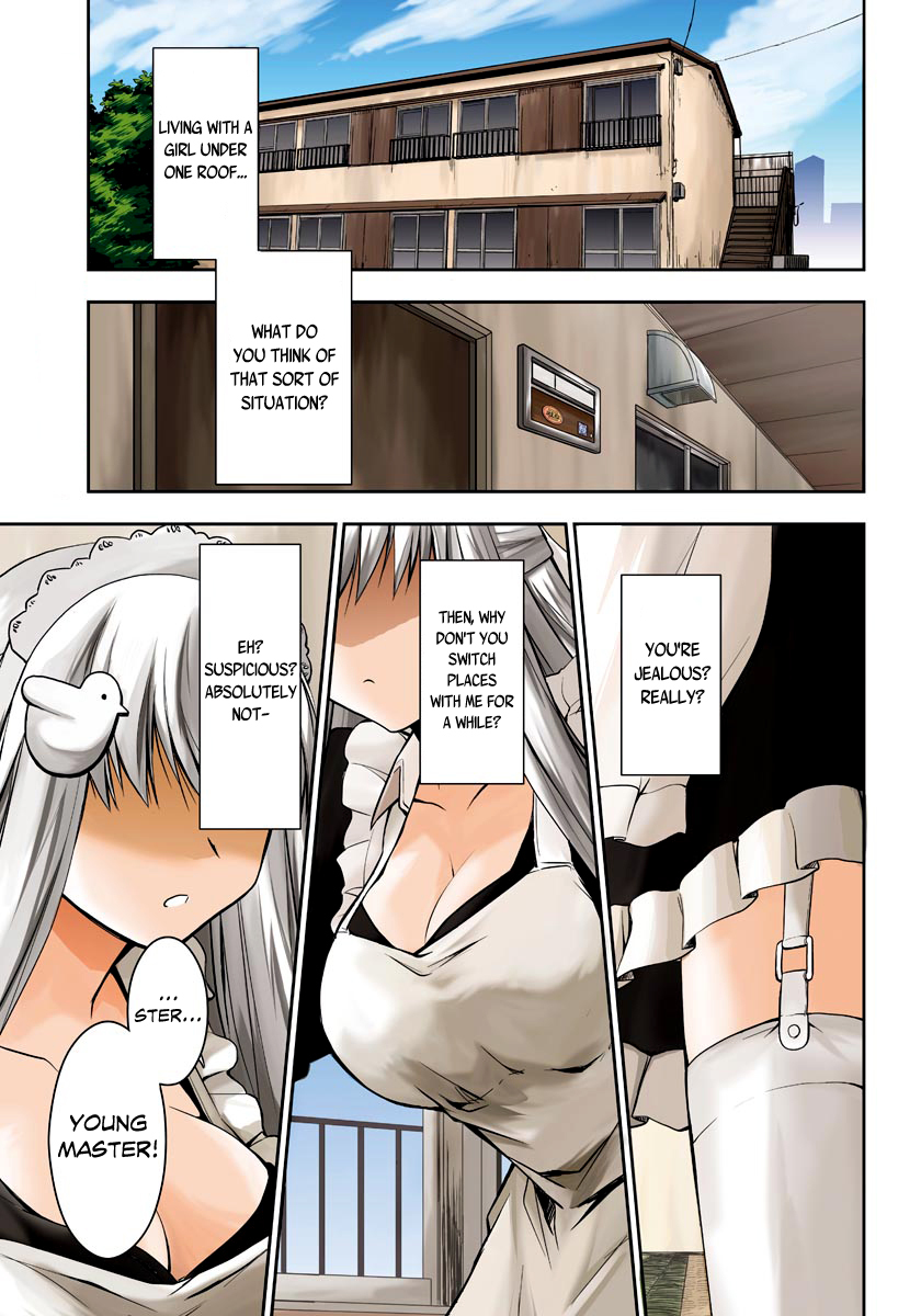Hatoko-san to Rabukome Chapter 0 page 4 - Chapter 0: A Situation About "Living With a Girl Under One Roof"