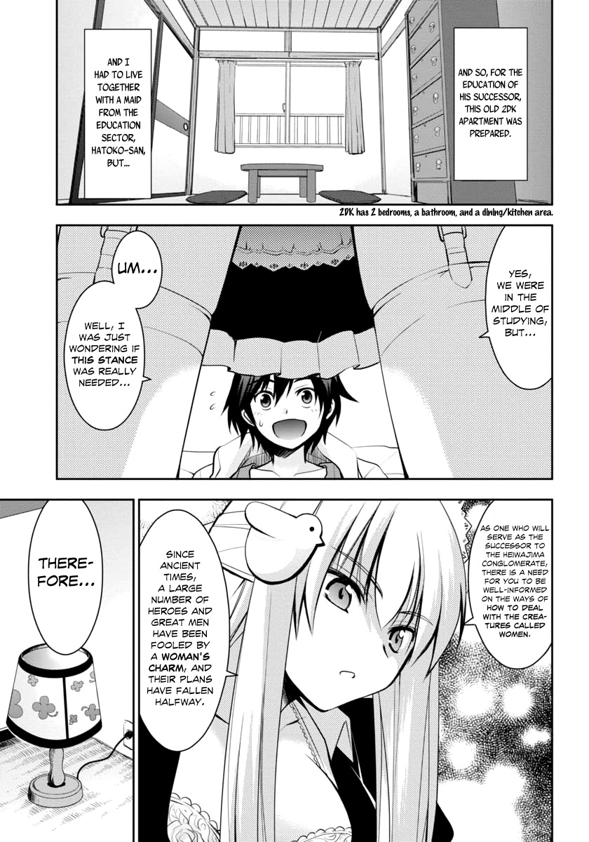 Hatoko-san to Rabukome Chapter 0 page 9 - Chapter 0: A Situation About "Living With a Girl Under One Roof"