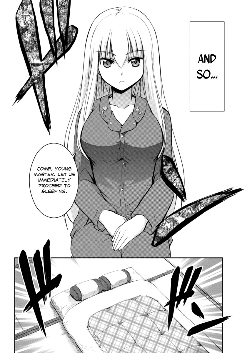 Hatoko-san to Rabukome Chapter 1 page 17 - Chapter 1: She's My Maid, Little Sister, Childhood Friend, and Evil Instructor