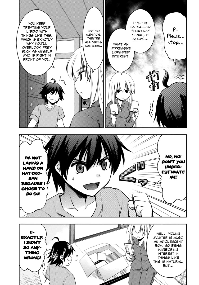 Hatoko-san to Rabukome Chapter 1 page 23 - Chapter 1: She's My Maid, Little Sister, Childhood Friend, and Evil Instructor