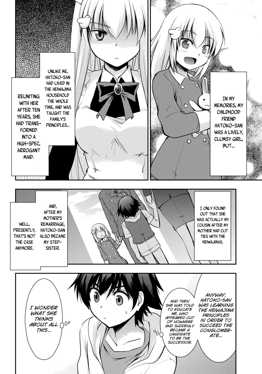 Hatoko-san to Rabukome Chapter 1 page 7 - Chapter 1: She's My Maid, Little Sister, Childhood Friend, and Evil Instructor