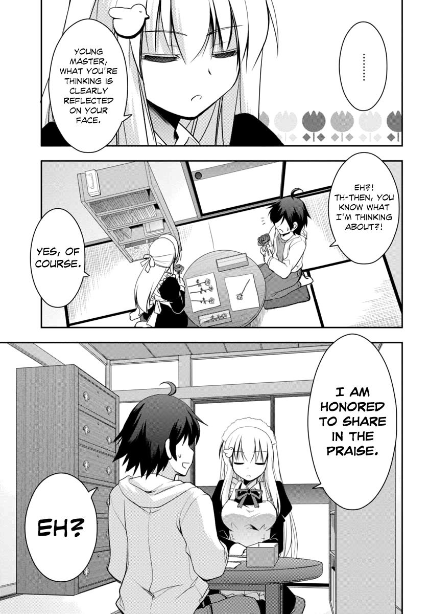 Hatoko-san to Rabukome Chapter 1 page 8 - Chapter 1: She's My Maid, Little Sister, Childhood Friend, and Evil Instructor