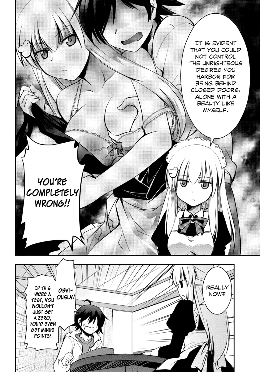 Hatoko-san to Rabukome Chapter 1 page 9 - Chapter 1: She's My Maid, Little Sister, Childhood Friend, and Evil Instructor