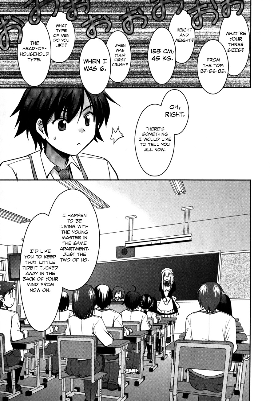 Hatoko-san to Rabukome Chapter 2 page 16 - Chapter 2: She's My Maid, Little Sister, Childhood Friend, Evil Instructor, and Classmate