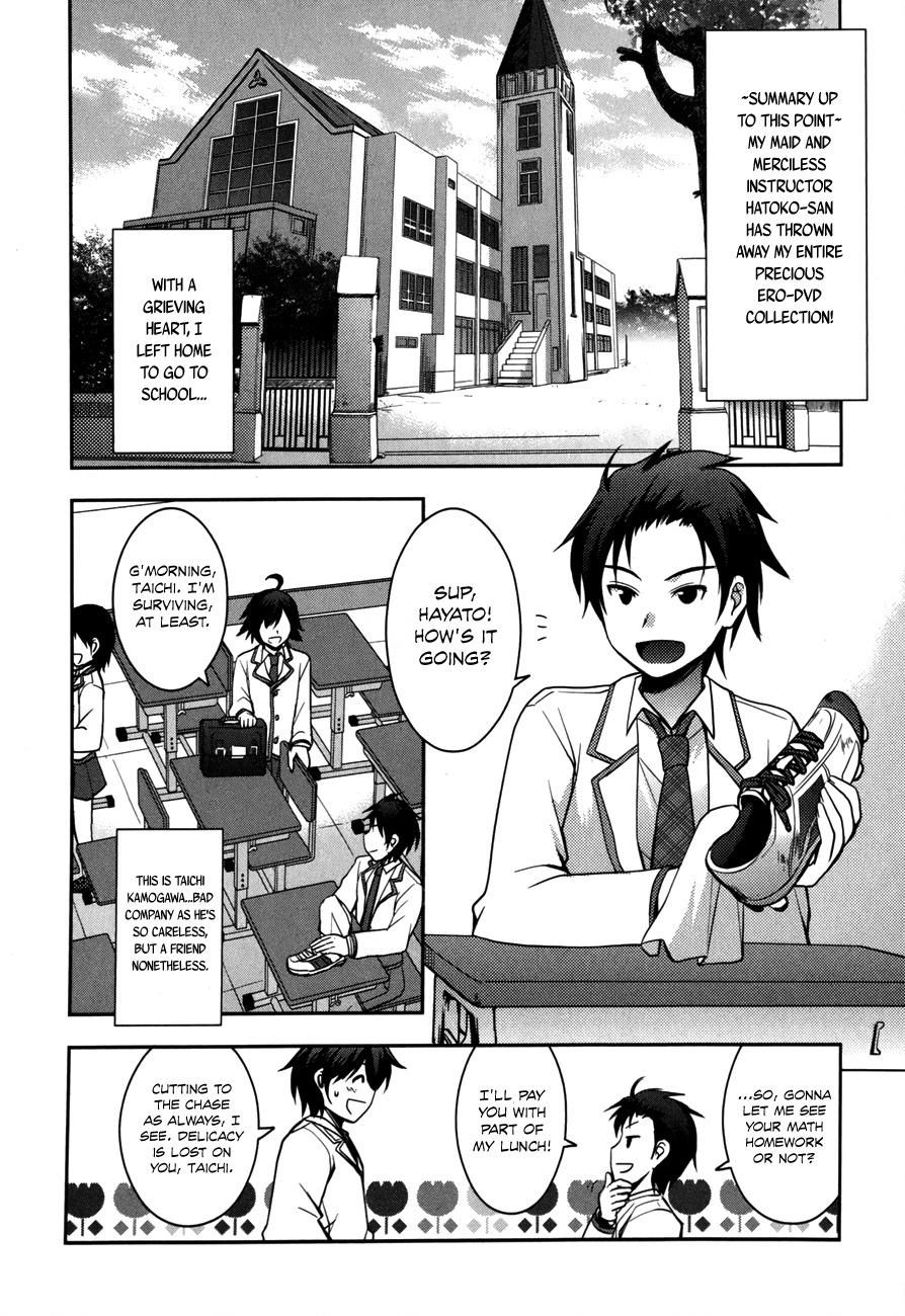 Hatoko-san to Rabukome Chapter 2 page 5 - Chapter 2: She's My Maid, Little Sister, Childhood Friend, Evil Instructor, and Classmate