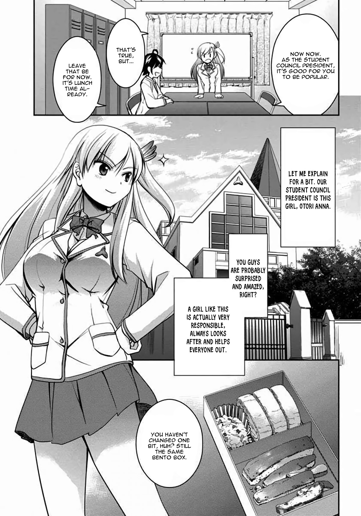 Hatoko-san to Rabukome Chapter 3 page 5 - Chapter 3: She's my Maid, Little Sister, Childhood Friend, Classmate, and Student Council President