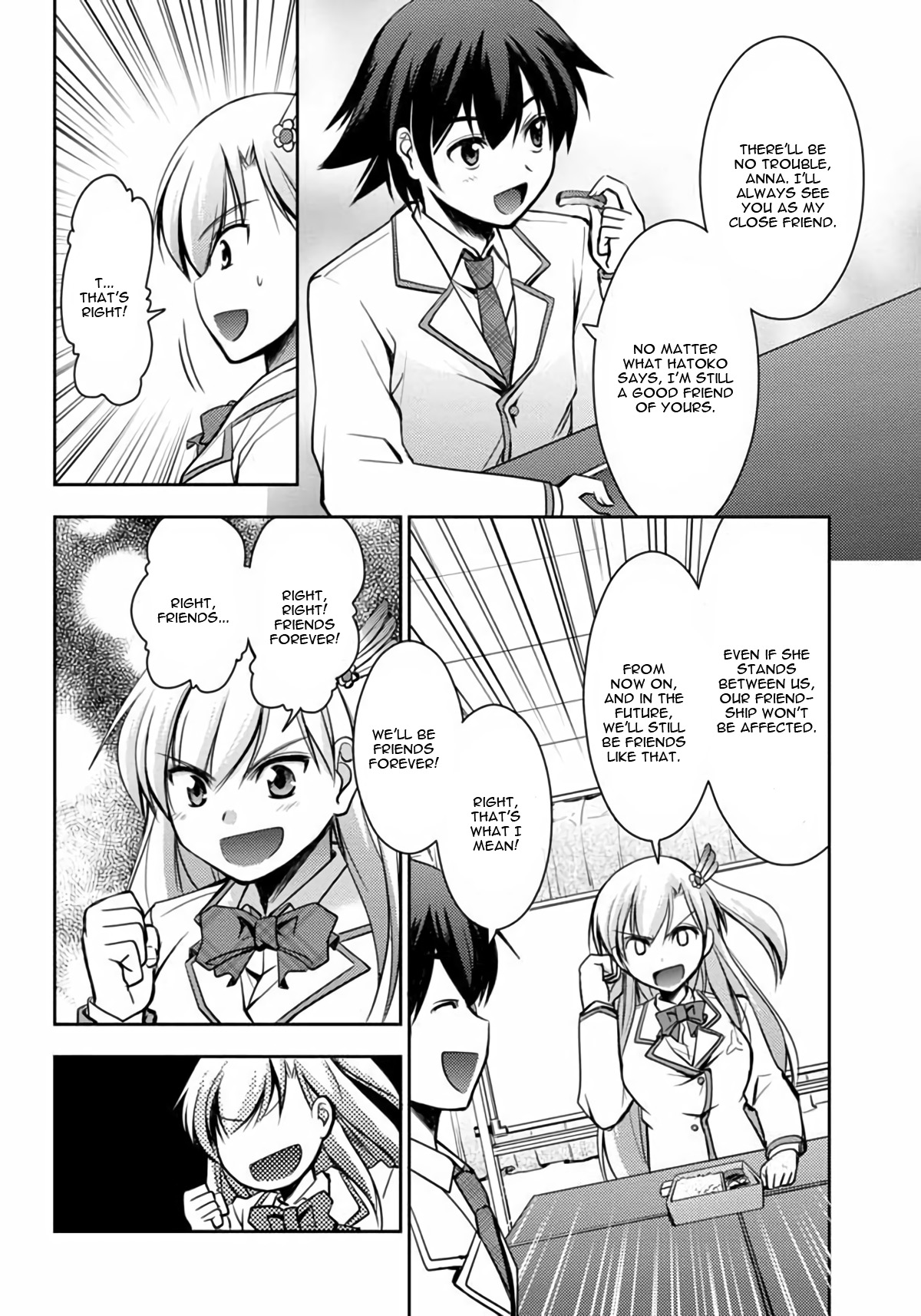 Hatoko-san to Rabukome Chapter 3 page 8 - Chapter 3: She's my Maid, Little Sister, Childhood Friend, Classmate, and Student Council President