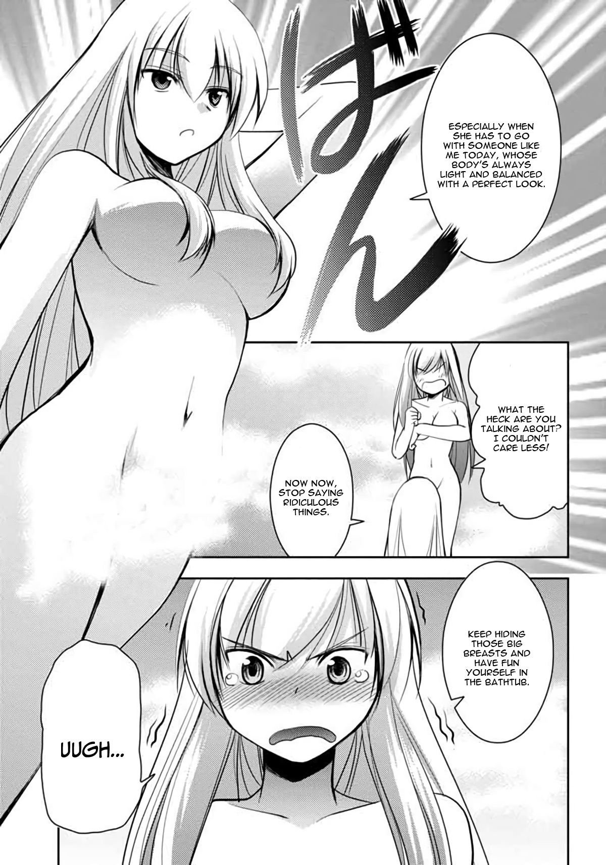 Hatoko-san to Rabukome Chapter 4 page 10 - Chapter 4: Change of Pace (The Bathroom War)