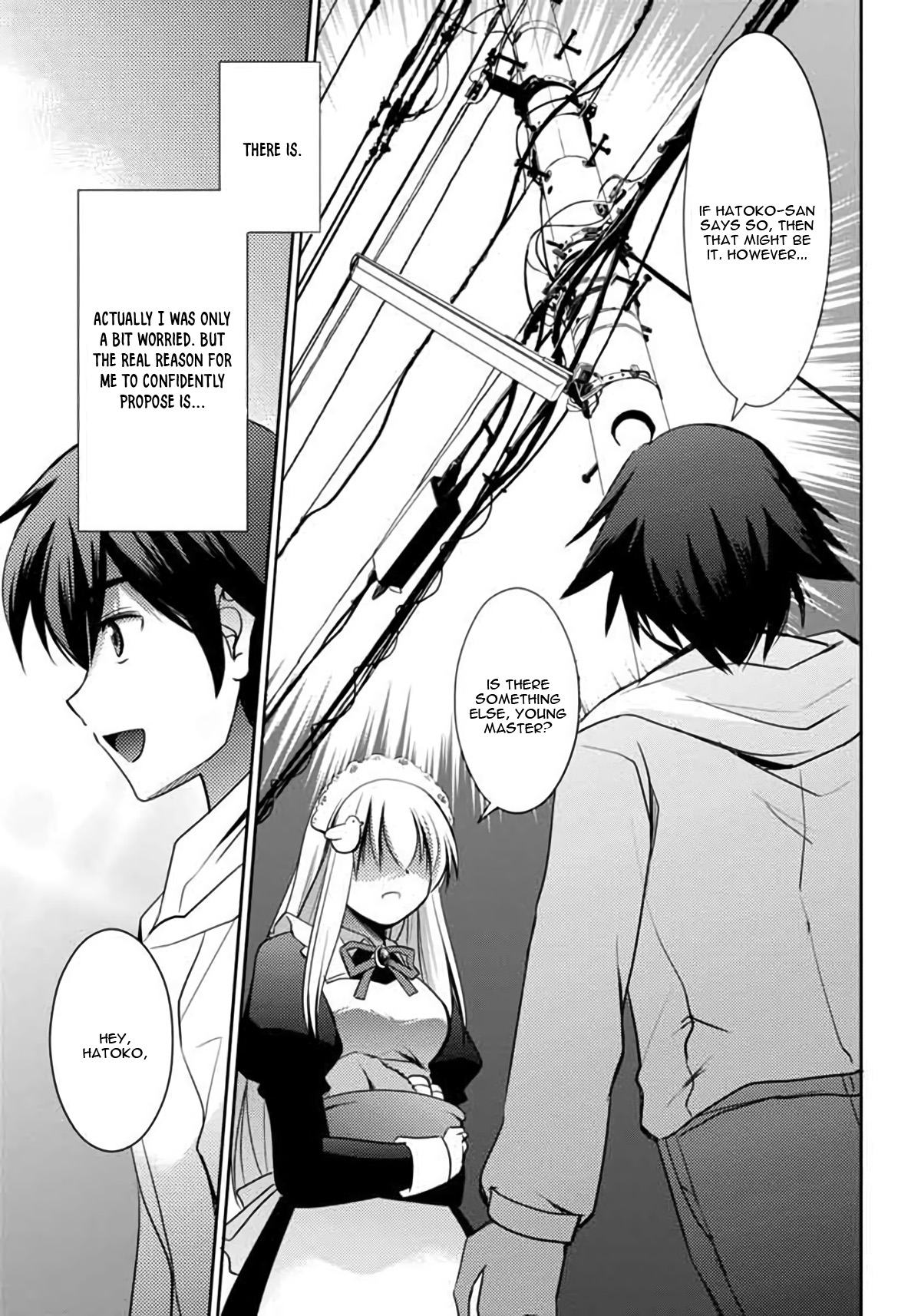 Hatoko-san to Rabukome Chapter 5 page 15 - Chapter 5: She's my Maid, Little Sister, Childhood Friend, Classmate, Student Council President, and XXX [END]