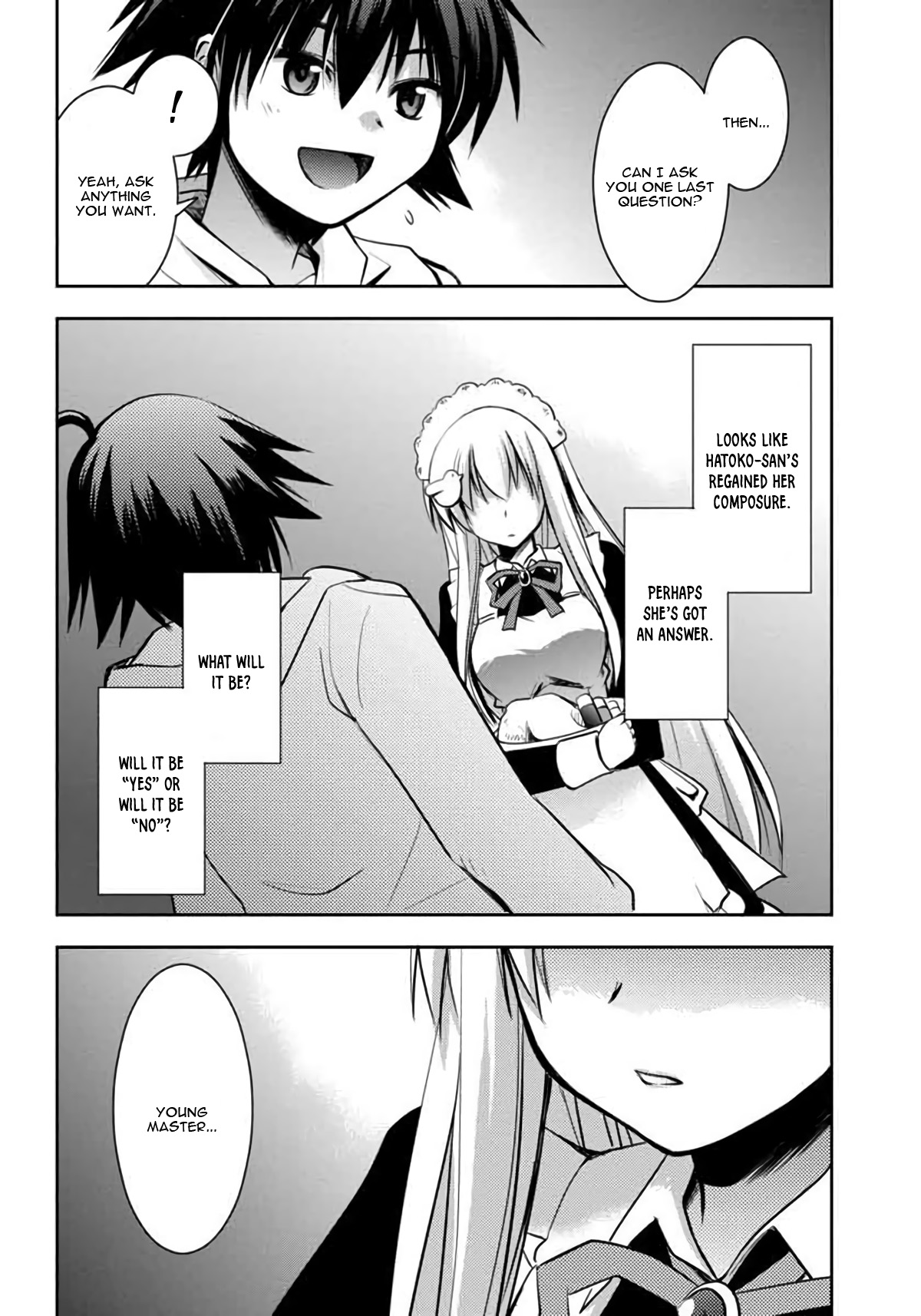 Hatoko-san to Rabukome Chapter 5 page 22 - Chapter 5: She's my Maid, Little Sister, Childhood Friend, Classmate, Student Council President, and XXX [END]