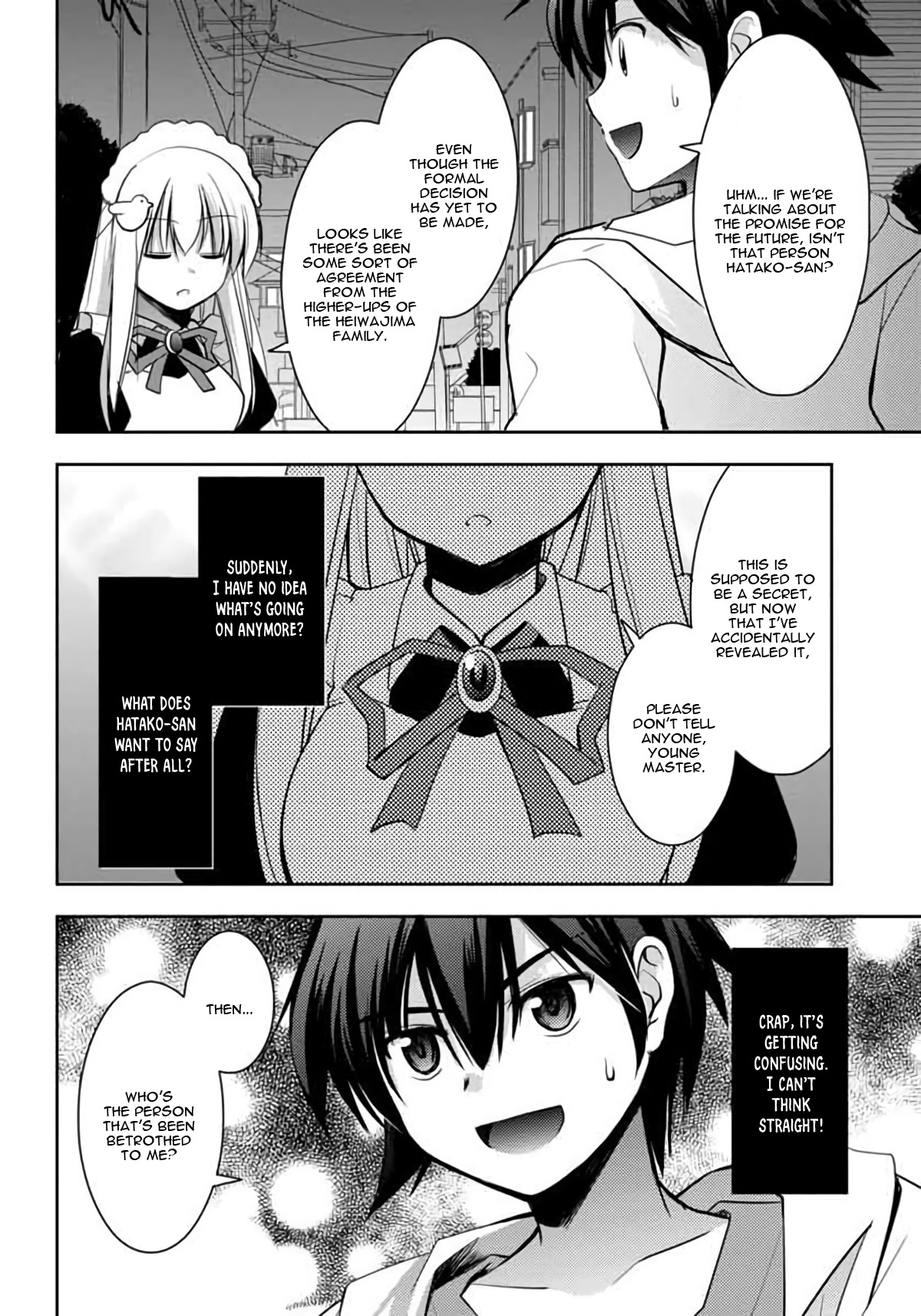Hatoko-san to Rabukome Chapter 5 page 24 - Chapter 5: She's my Maid, Little Sister, Childhood Friend, Classmate, Student Council President, and XXX [END]