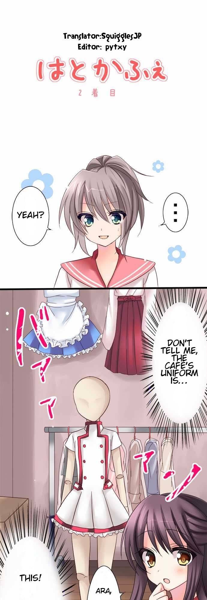 Hatoko's Cafe Chapter 2 page 2 - Chapter 2: A Young Mistress' Part Time Job Part 2