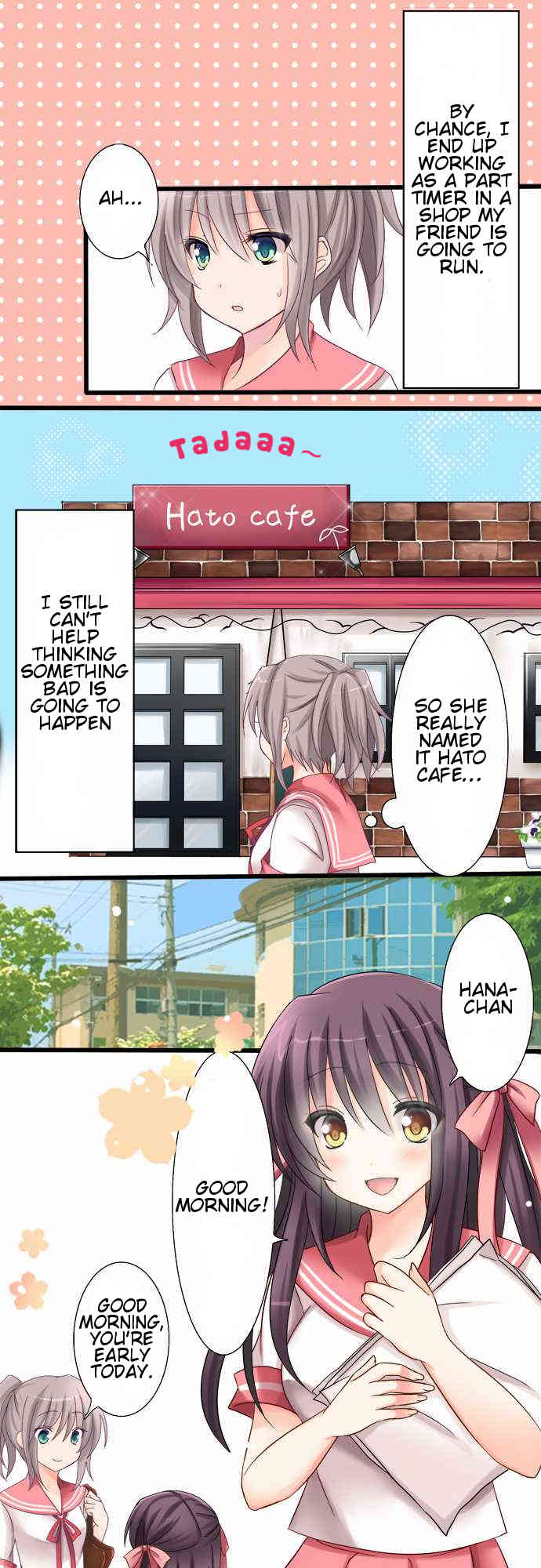 Hatoko's Cafe Chapter 3 page 5 - Chapter 3: Pretty Boy And Delinquent Girl (1)