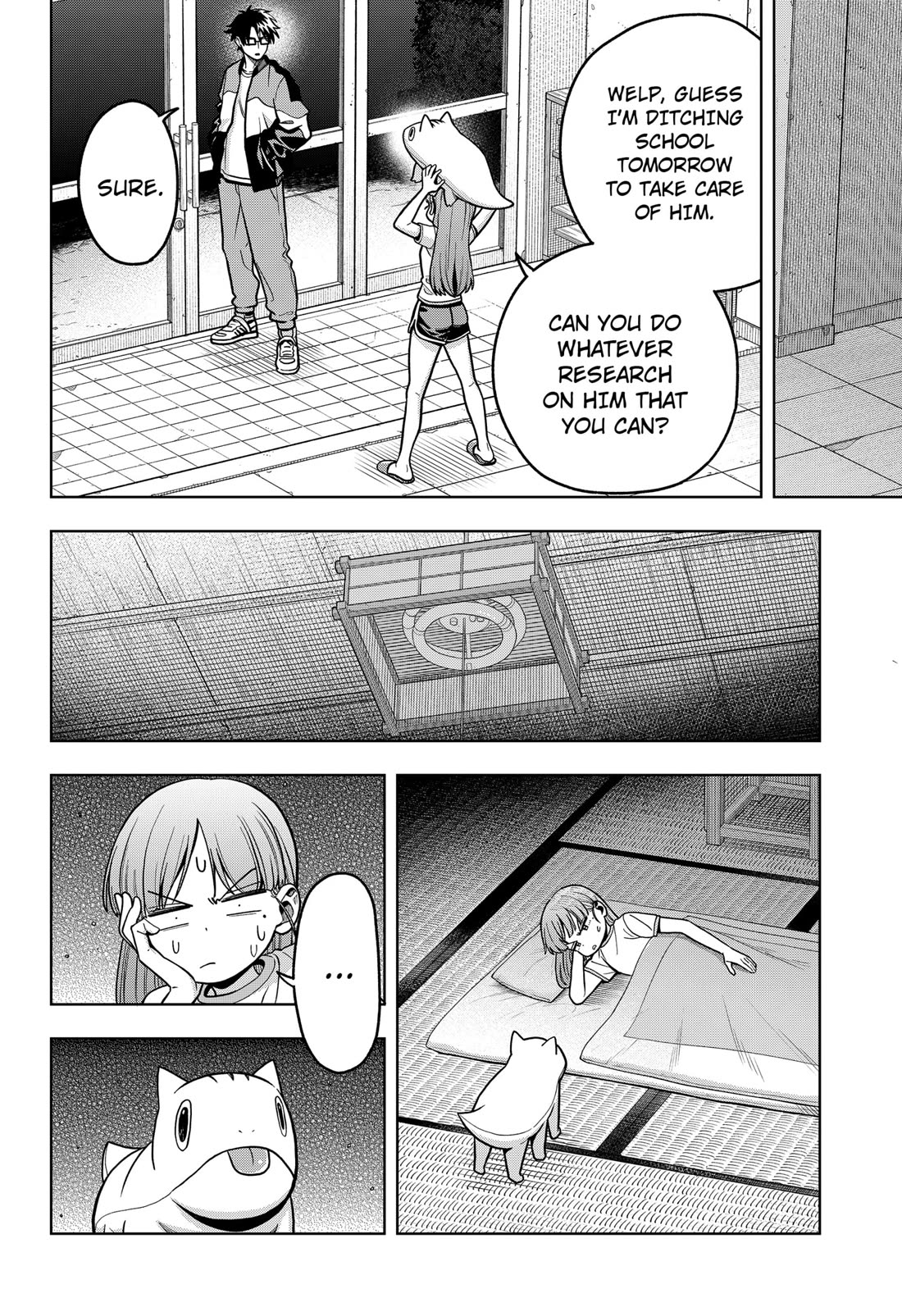 Hatori and Furuta's Extraordinarily Ordinary Life Chapter 4 page 10 - Chapter 4: THE CREATURE FROM THE LOOKING GLASS