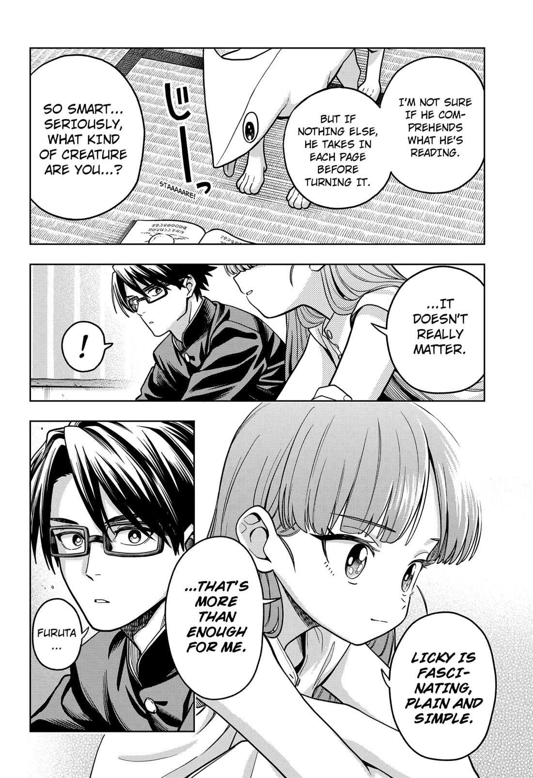 Hatori and Furuta's Extraordinarily Ordinary Life Chapter 4 page 16 - Chapter 4: THE CREATURE FROM THE LOOKING GLASS