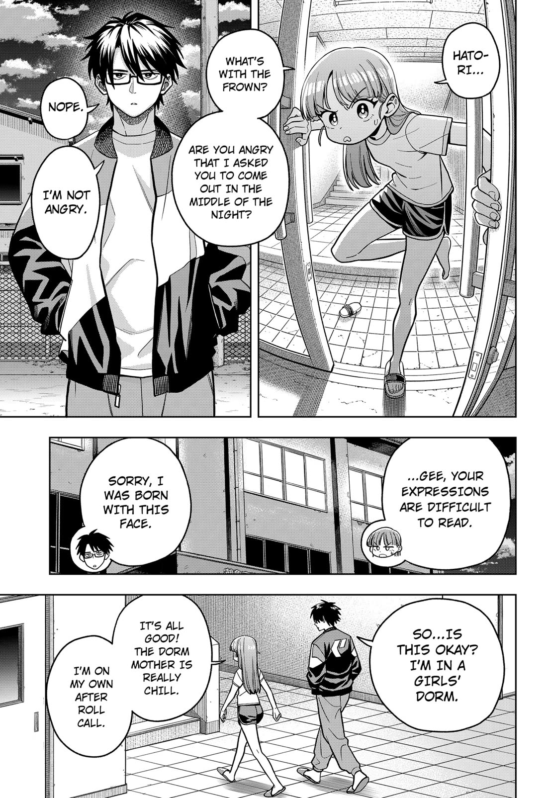 Hatori and Furuta's Extraordinarily Ordinary Life Chapter 4 page 3 - Chapter 4: THE CREATURE FROM THE LOOKING GLASS