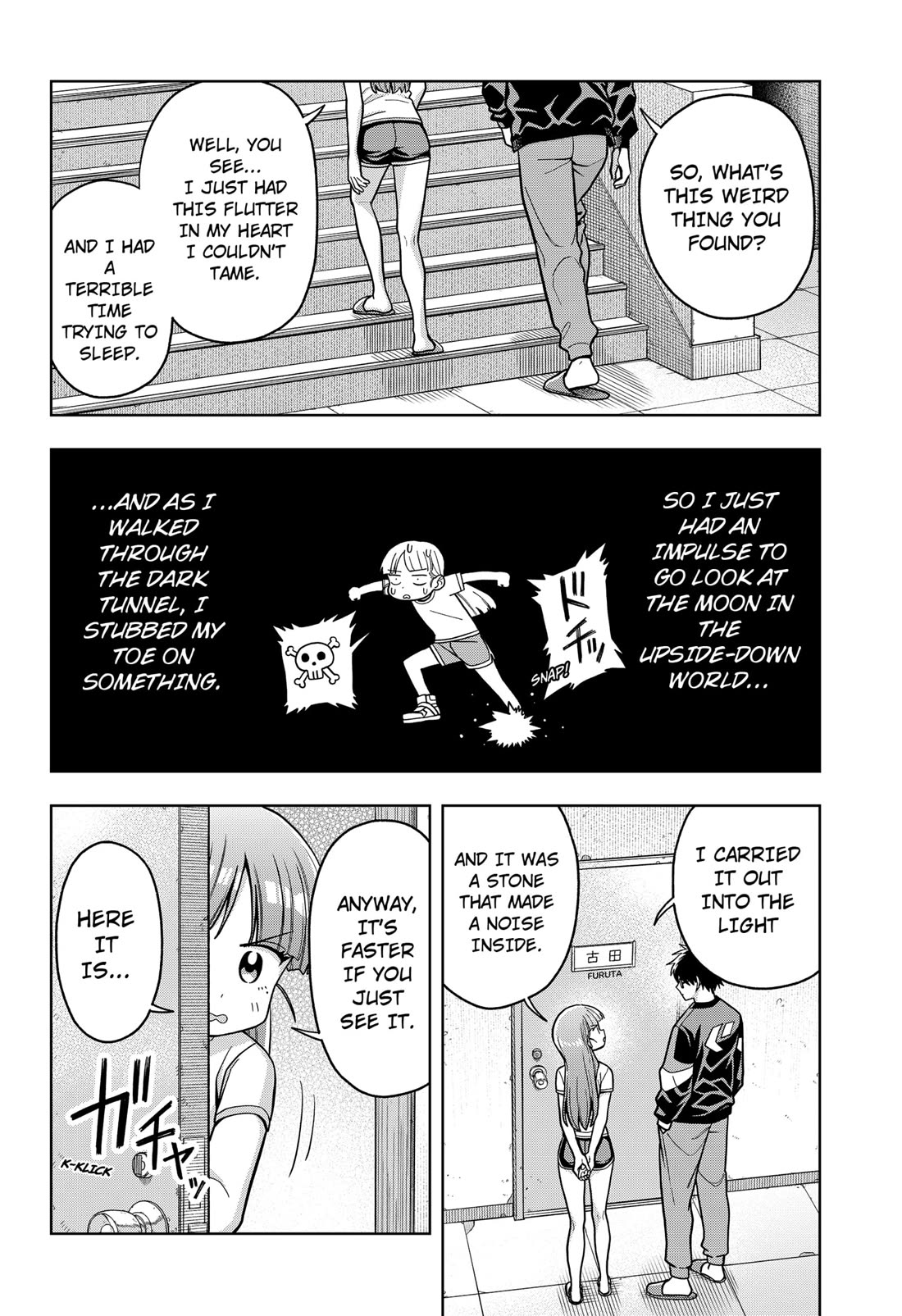 Hatori and Furuta's Extraordinarily Ordinary Life Chapter 4 page 4 - Chapter 4: THE CREATURE FROM THE LOOKING GLASS
